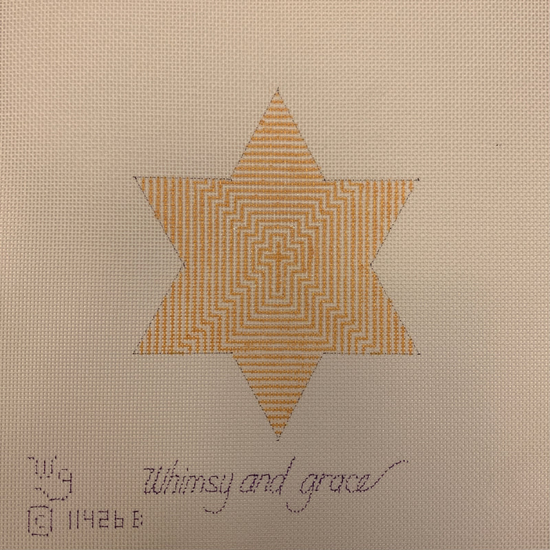 Wg11426B - J-The Promise Star - Gold