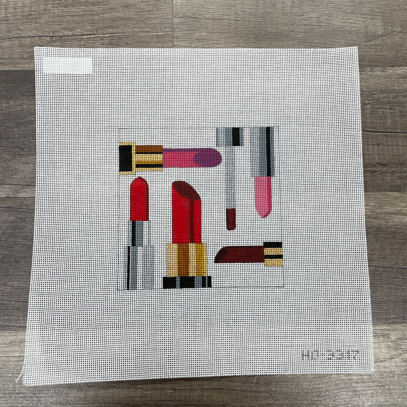 LIPSTICKS Painted Canvas by Raymond Crawford