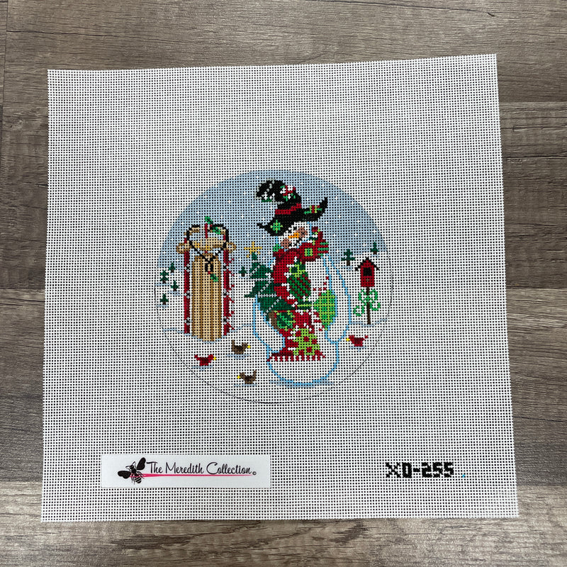 XO-255 Patchwork Snowman