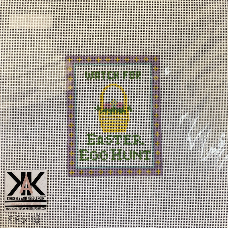 ESS-10 - WATCH FOR EASTER EGG HUNT, ORNAMENT