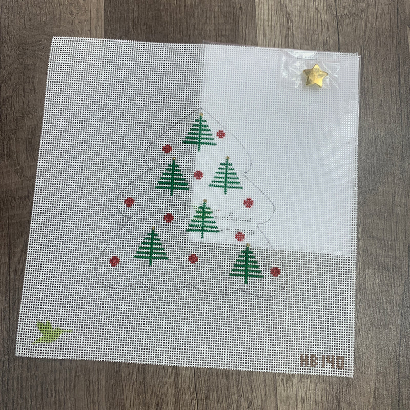 HB-140  - Christmas Tree - Mini Trees with stitchguide