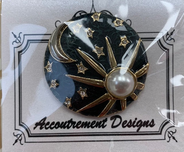 Accoutrement Designs Celestial Star with Pearl