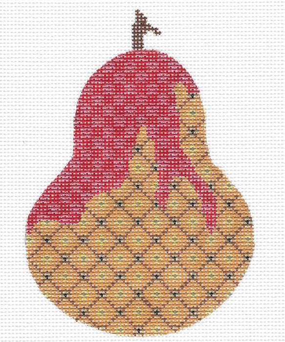 KC-KCN1418SG-Candied Cherry Drizzle Pear Stitch Guide