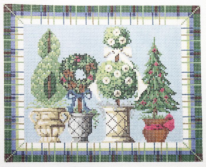 KC-KCN903SG-Winter Topiaries Stitch Guides