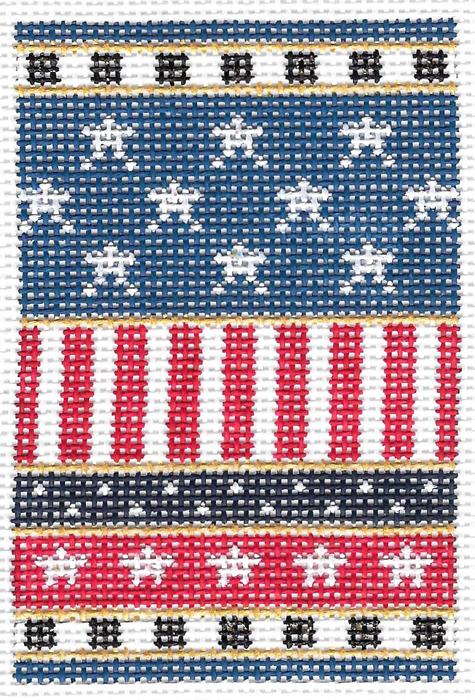 KC-KCNFC6SG-Stars-n-Stripes Firecracker! Stitch Guide