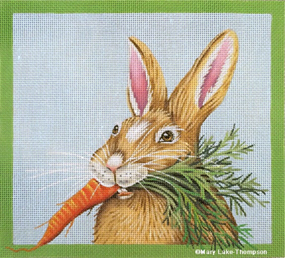 Carrot Bunny – BeStitched Needlepoint