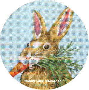 Carrot Bunny Ornament