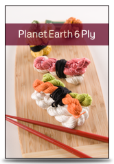 Planet Earth 6ply Silk