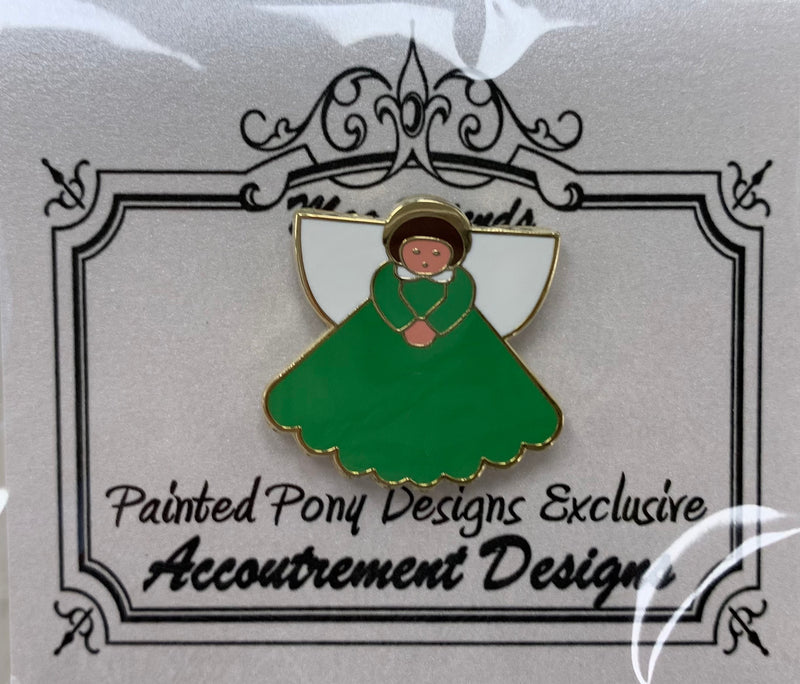 Accoutrement Designs Painted Pony Angel Green