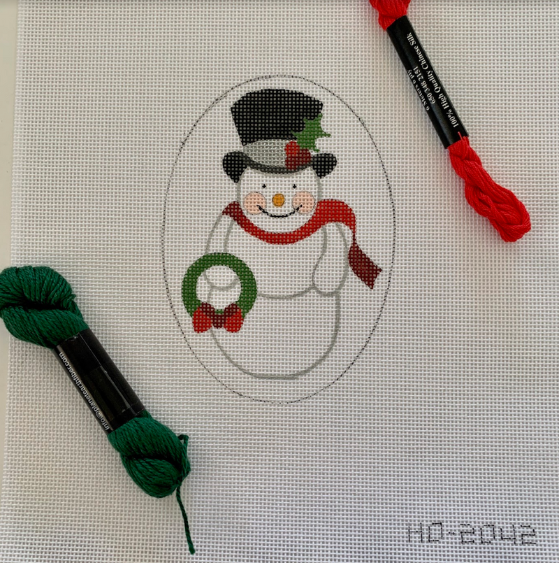 HO2042 - Snowman Oval