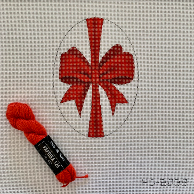 HO2039 - Red Bow Oval