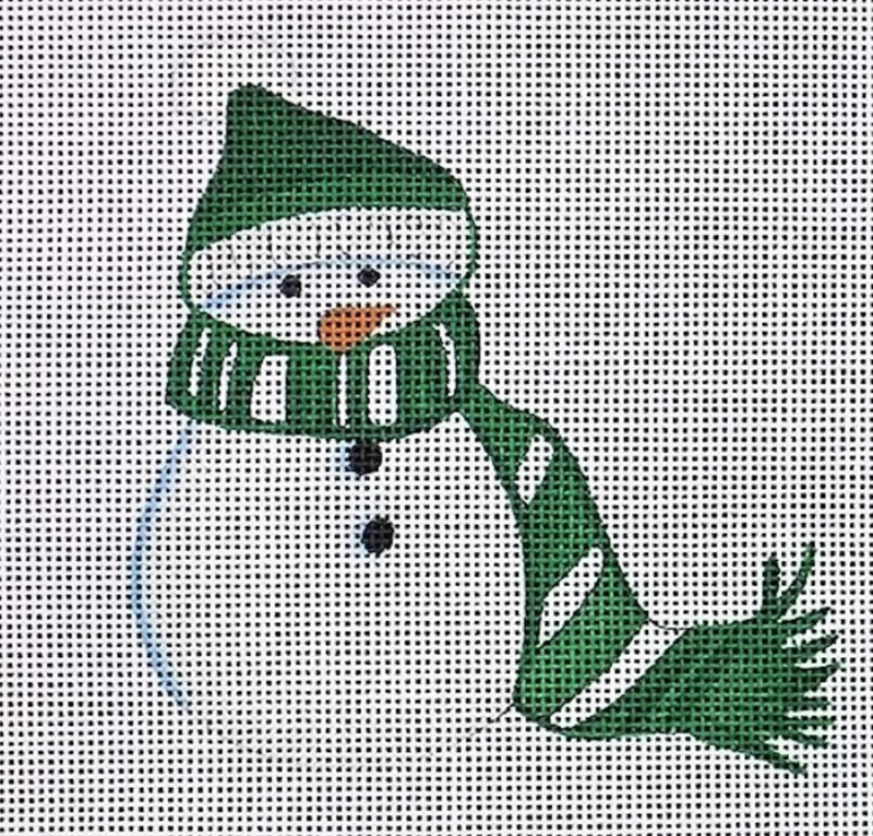 SB-x4 : Snowman Green Scarf