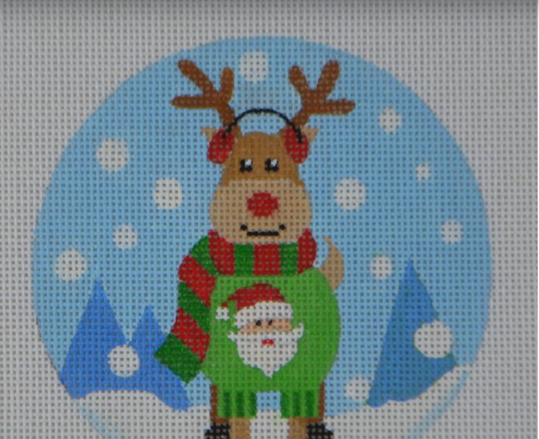 Santa Sweater Reindeer