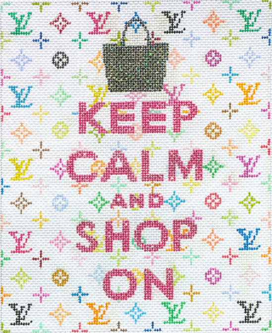 SS-153 Keep Calm and Shop On