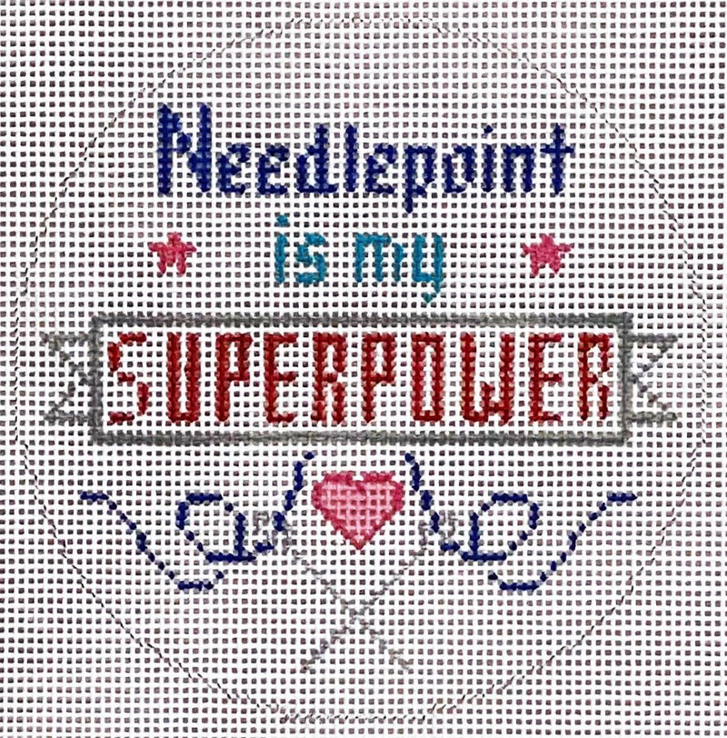 ZIA-169  - Needlepoint Superpower