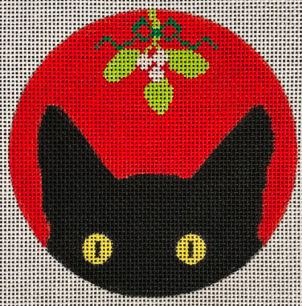 Mistletoe Kitty Ornament