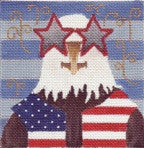 Artie's July 4th - BeStitched Needlepoint