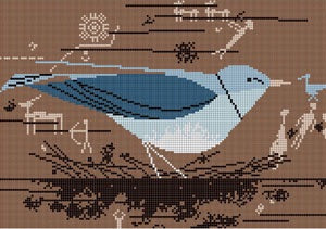Moutain Blue Bird  HC-M287