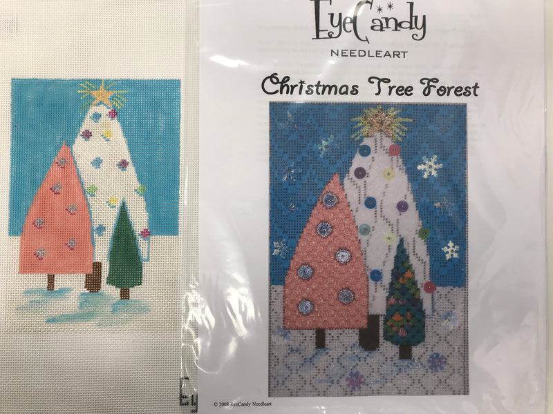 CH301 Christmas Tree Forest with Stitch Guide