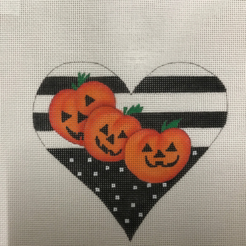 LFCH-103 Pumpkin Dots Crazy Heart