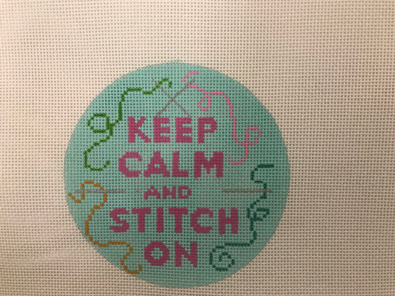 “Keep Calm... Stitch On”