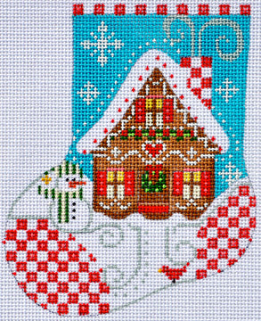 Gingerbread House Mini Stocking
