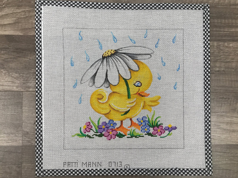 baby duck in the rain 713