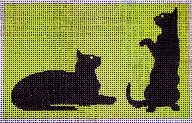 2 Black Cats/Green BG C108B