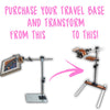 Travel Base for Swivel Ball Stand