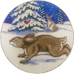 Bunnies Ornament