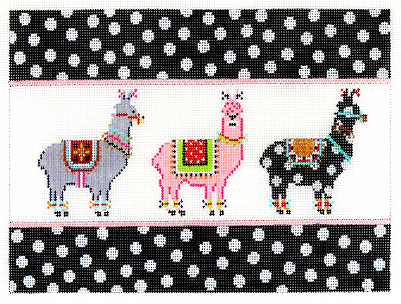 PG-490 Glam o llama with Polka Dots