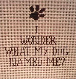 I Wonder What My Dog Named Me
