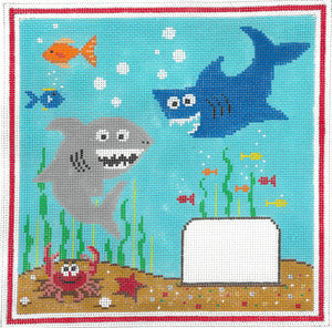 S-213 - Shark Tooth Fairy Pillow