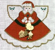 PP996AL - Angel with Charms: Santa Suit