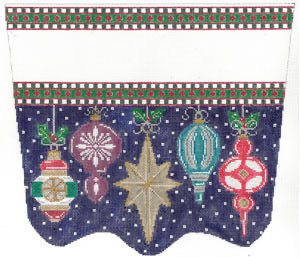 XC-47 Vintage Ornaments Jeweled with star