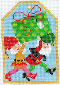 XO-197c - Gift Tags-Christmas Elves