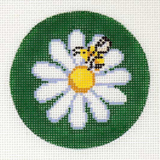 XO-270 Bee and Daisy Ornament or Coaster